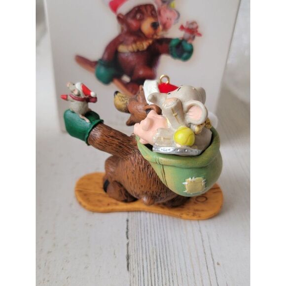 Hallmark up for fun Nick and Christopher 2008 ornament Xmas snowboard - Picture 5 of 6